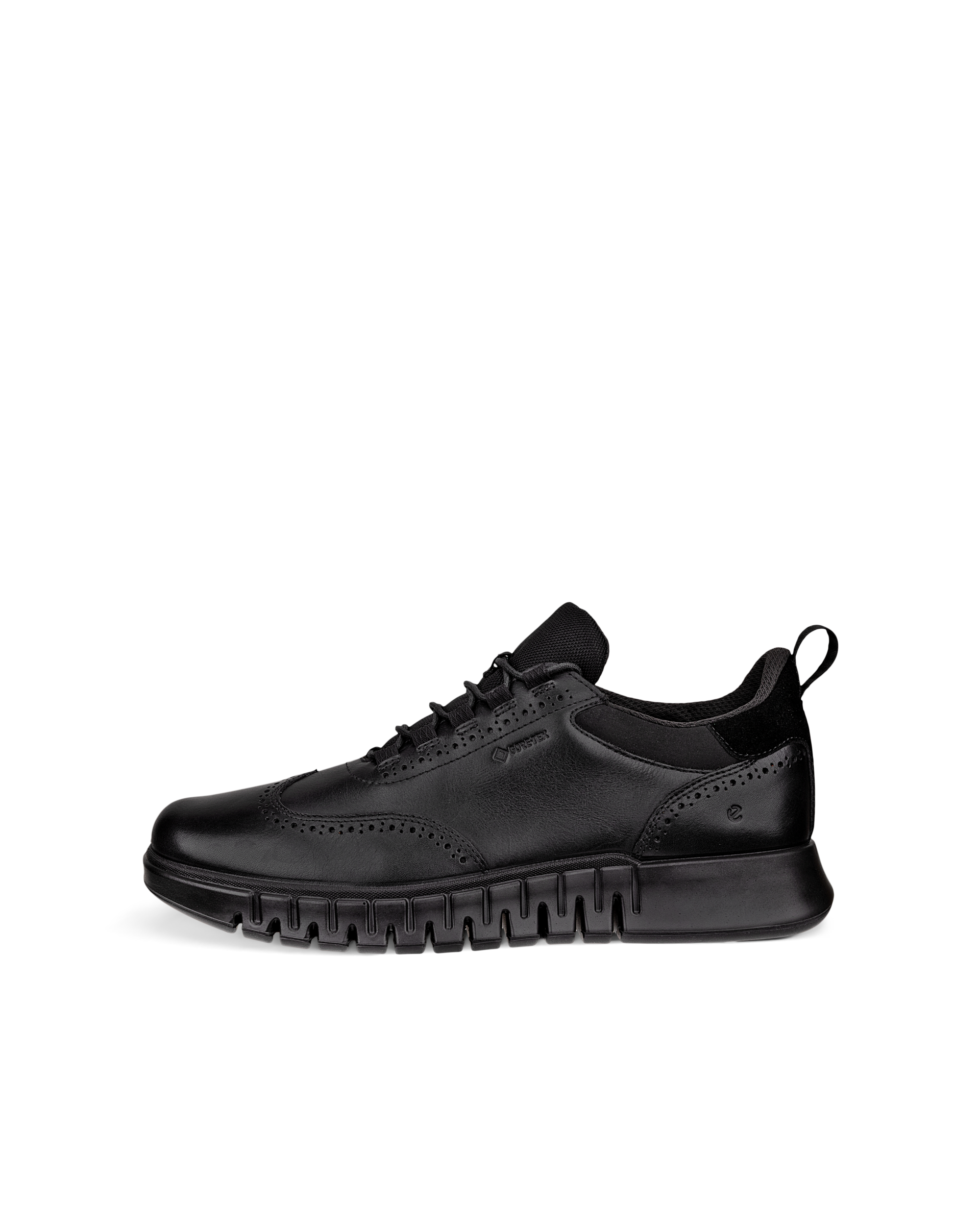 ECCO GRUUV STUDIO GTX MEN メンズ レザースニーカー | ブラック