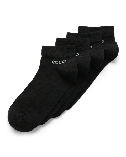 ECCO Longlife Low Cut Socks - Black - Main