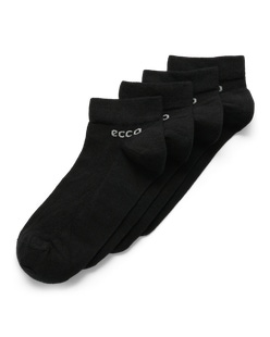 Unisex ECCO® Longlife Low-Cut Socks - Black - Main