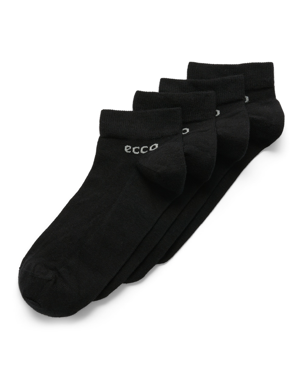 ECCO® Classic Longlife Low-Cut Socks - Black - Main