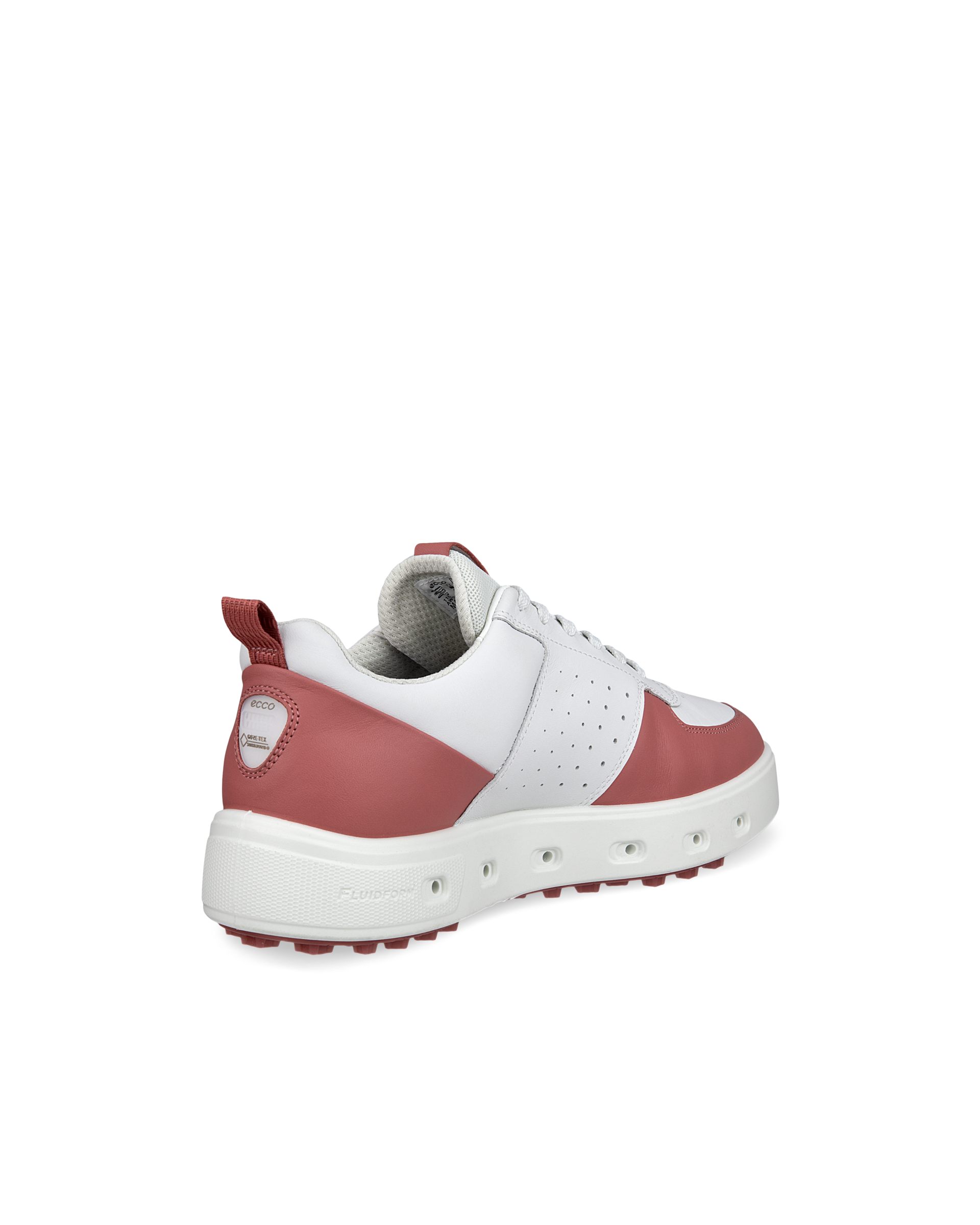 ECCO STREET 720 WOMEN'S GOLF SHOE - White - Back