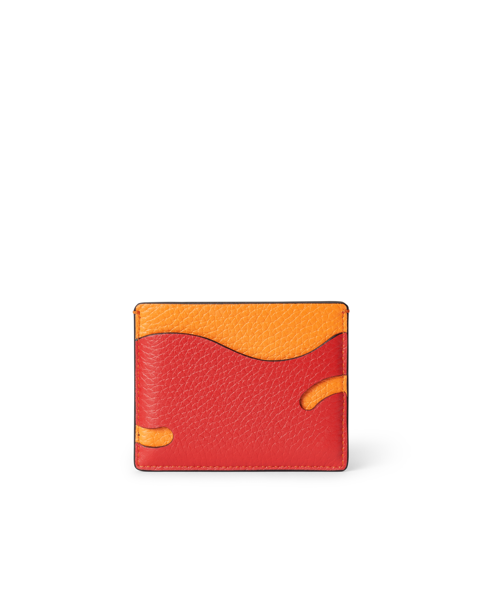 Card Case E Wave - Orange - Back