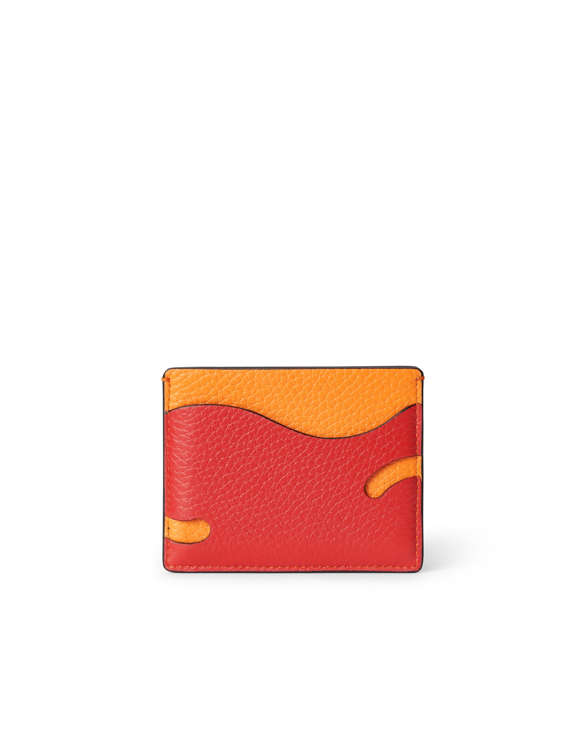 Card Case E Wave - Orange - Back