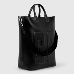 ECCO® E Leather Tote Bag - Black - Main