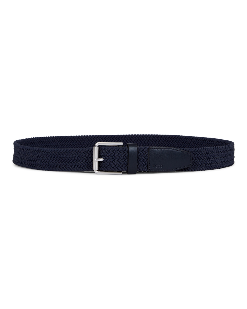 ECCO BRAIDED FORMAL BELT - Blue - Main