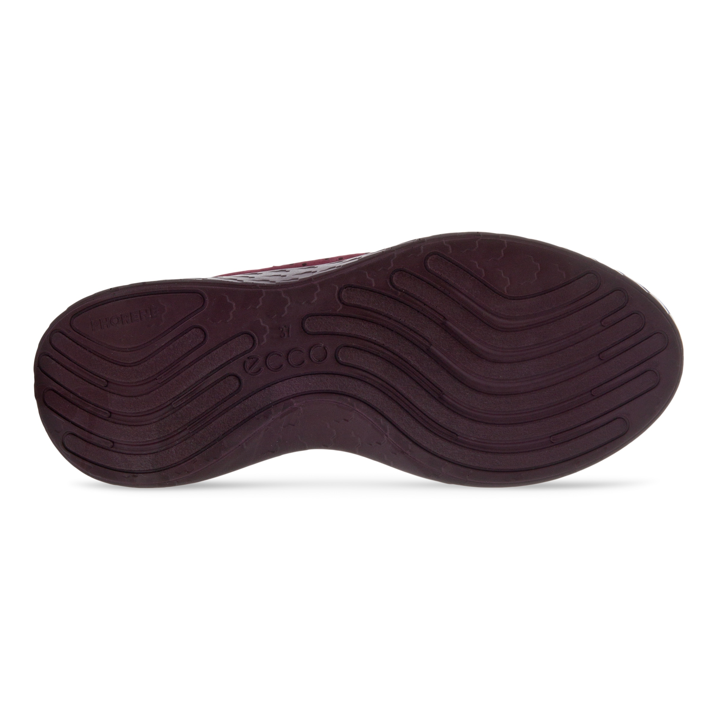 Zapatillas de nobuk ECCO® Therap para mujer - Rojo - Sole