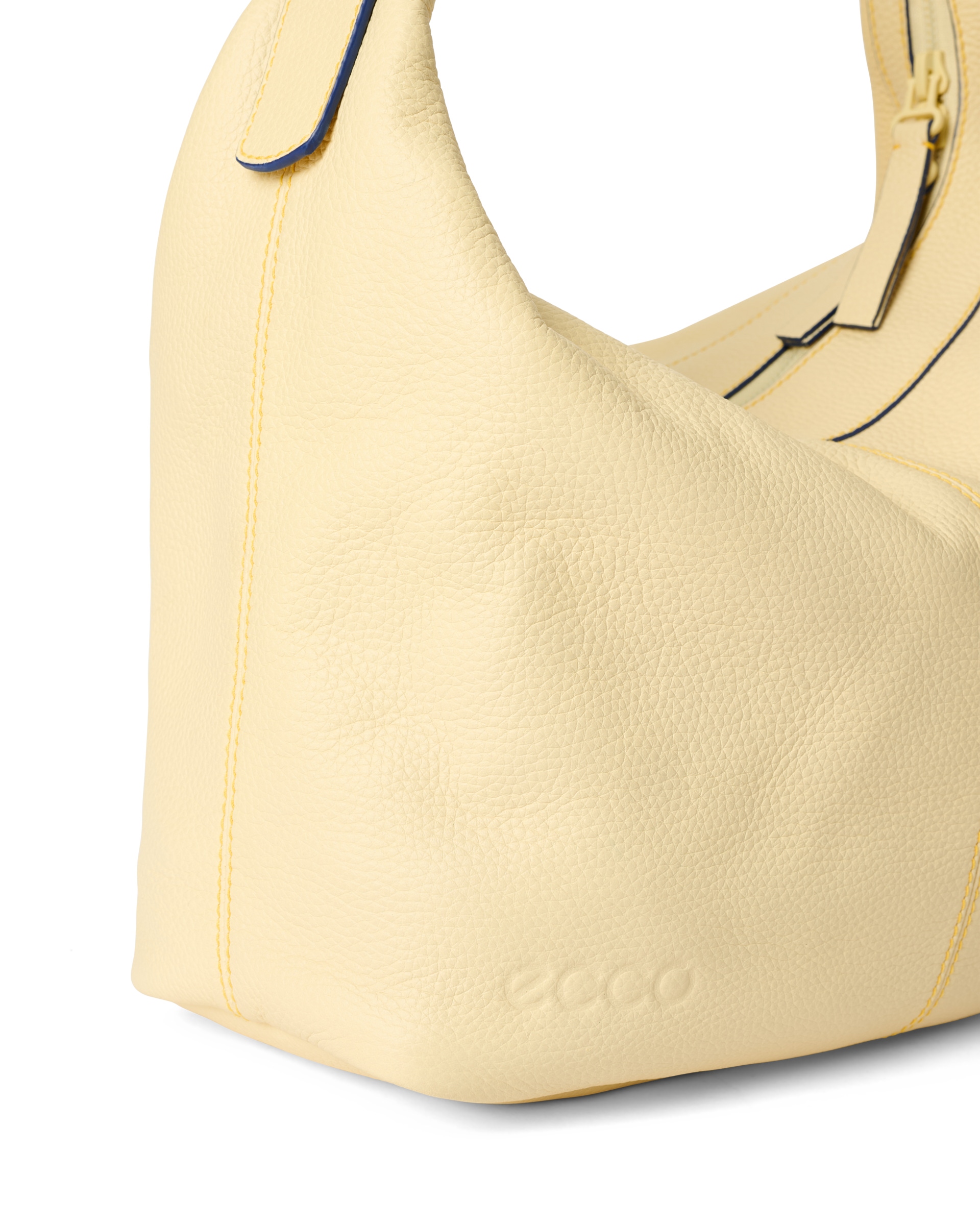 Bolso hobo de piel ECCO® Hobo - Amarillo - Detail-1