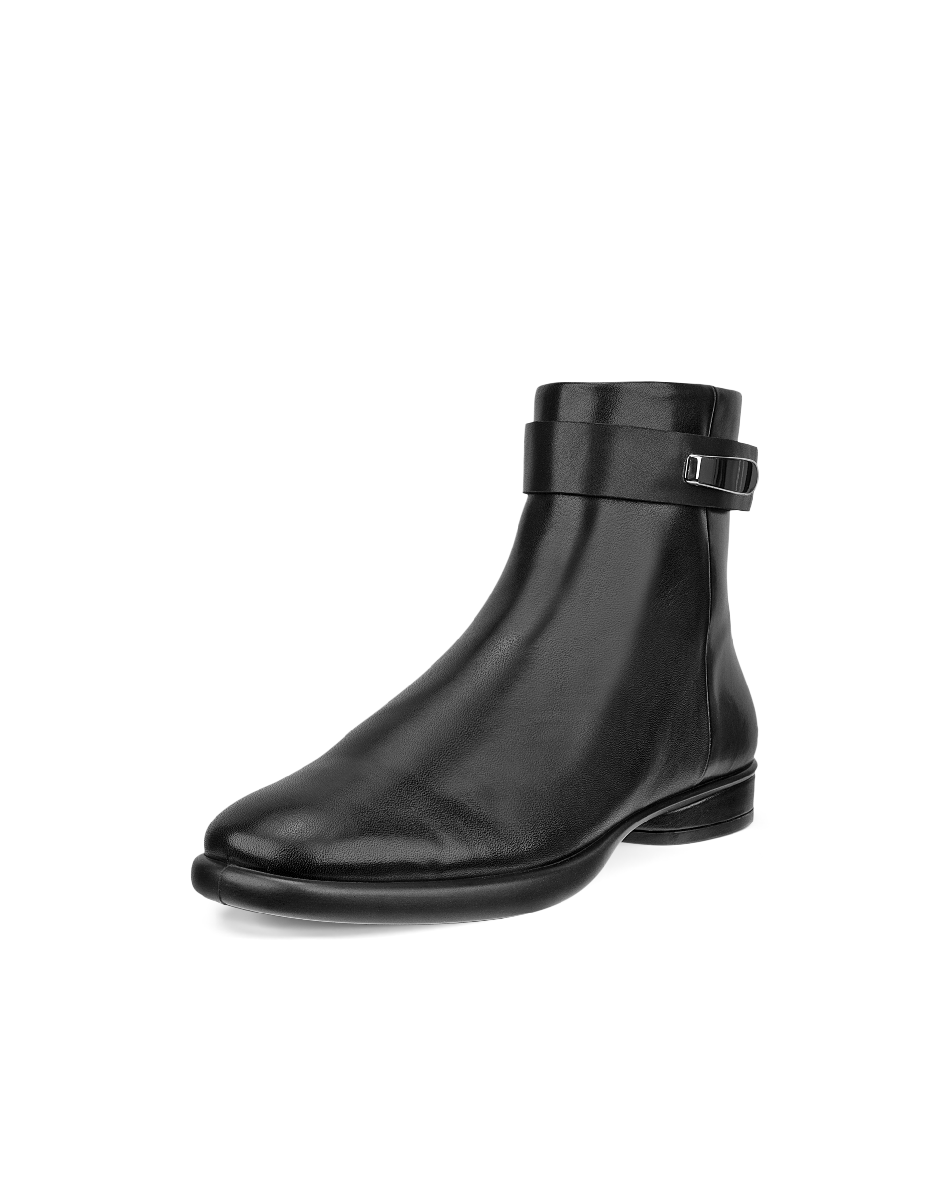 Women's ECCO® Sculpted LX Leather Ankle Boot - Black - Main