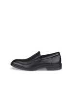 ECCO Men Maitland Apron-toe Slip-ons - Black - Outside