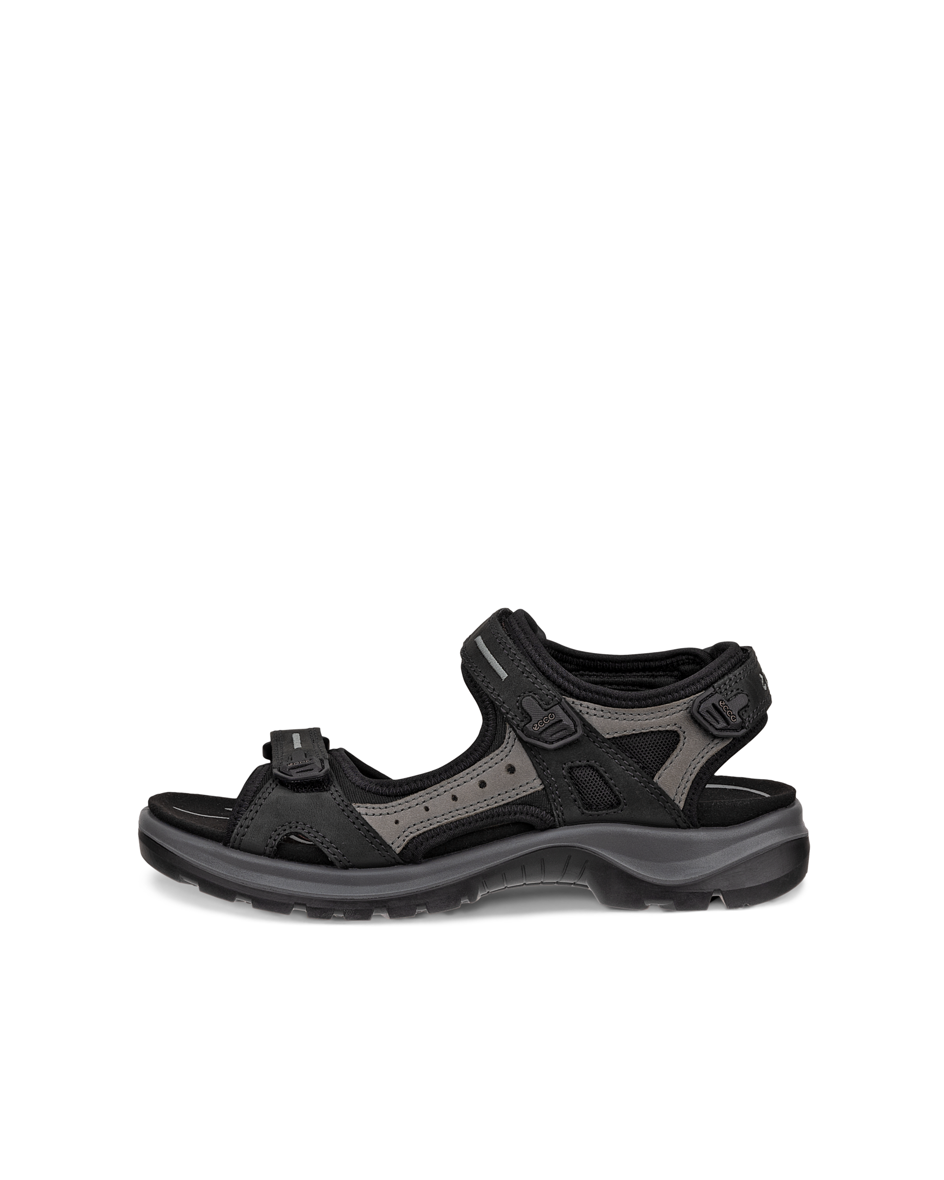 ECCO Offroad Womens Sports Sandal - Black - Outside