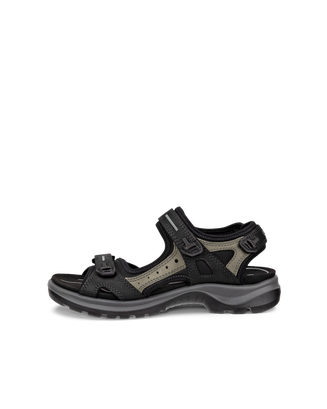 Sandalias de senderismo de nobuk ECCO® Offroad para mujer - Negro - Outside