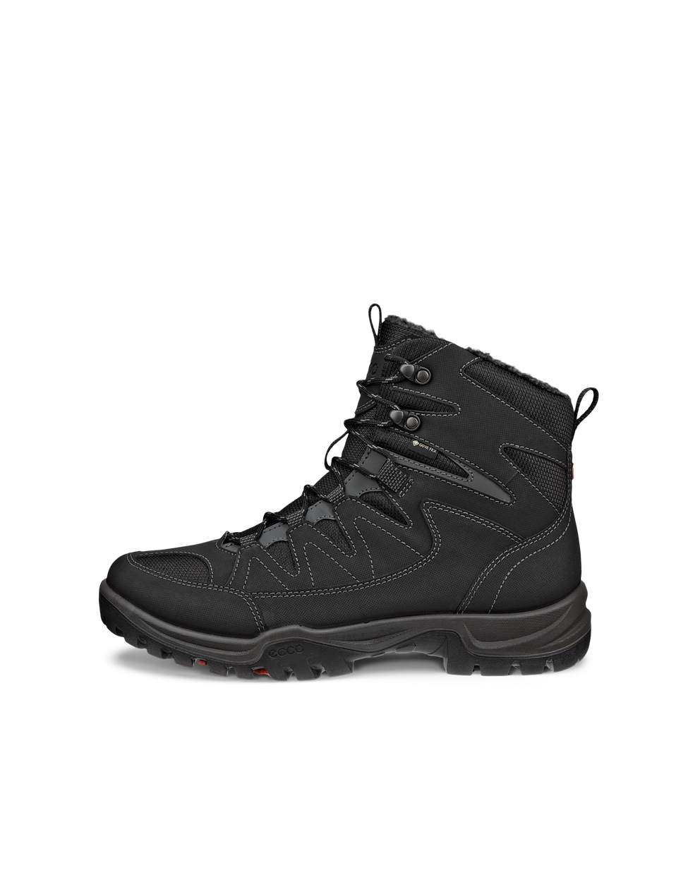 Men's ECCO® Xpedition III Gore-Tex Mid-Cut Outdoor Boot - Black - Outside