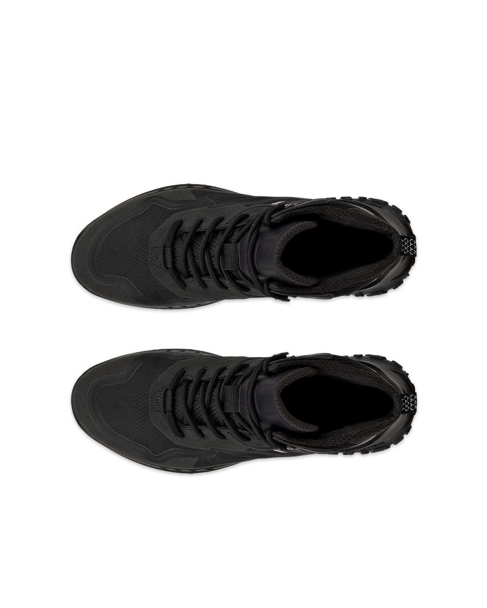 Botas con cordones ECCO® ULT-TRN para mujer - Negro - Top left pair