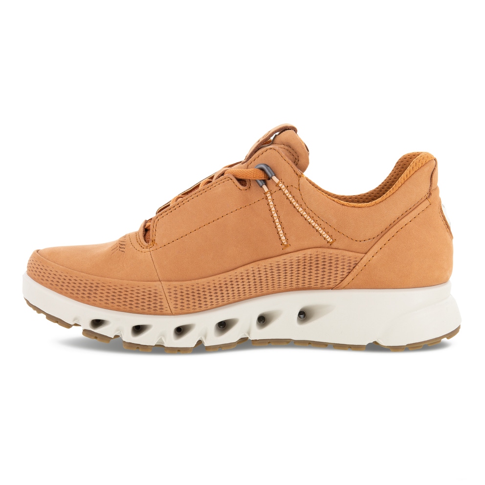 Women's ECCO® Multi-Vent Nubuck Gore-Tex Outdoor Sneaker - Brown - Inside