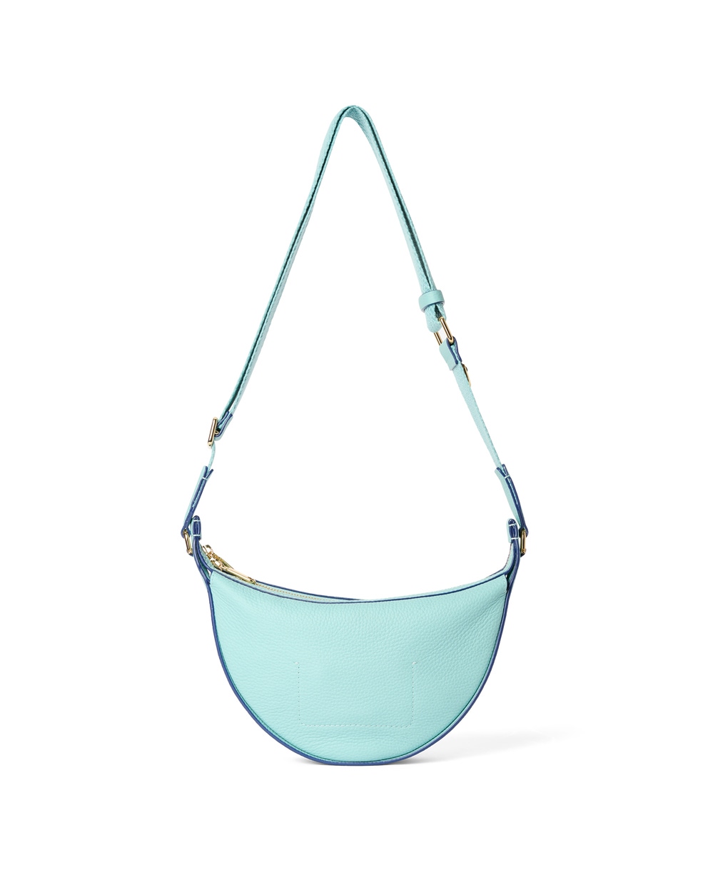 ECCO Fortune Bag S Soft Pebbled Leather - Azul - Back