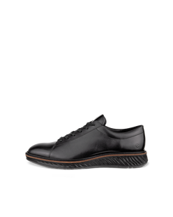 Men's ECCO® ST.1 Hybrid Leather Dress Shoe - Black - Outside