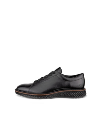 Men's ECCO® ST.1 Hybrid Leather Dress Shoe - Black - Outside