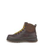 Men's ECCO® Track 30 Leather Lace-Up Boot - Brown - Outside