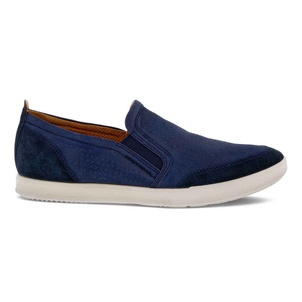 ECCO Collin 2.0 Men s Slip on Sneaker Blue