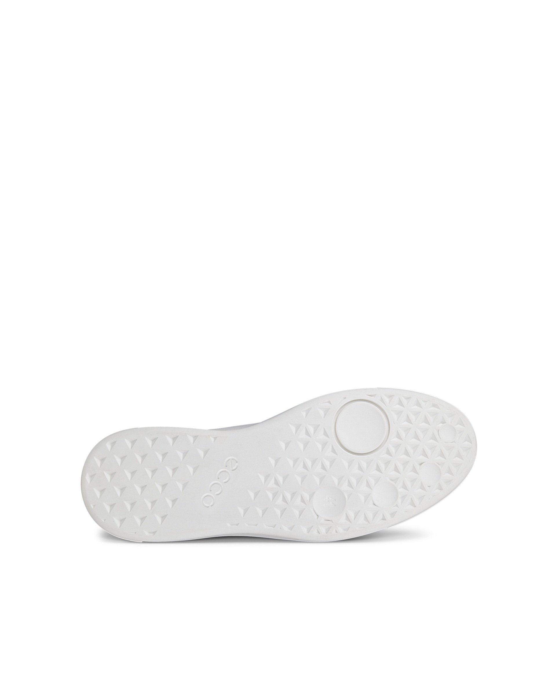 ECCO Street Tray メンズ レザースニーカー - 白 - Sole