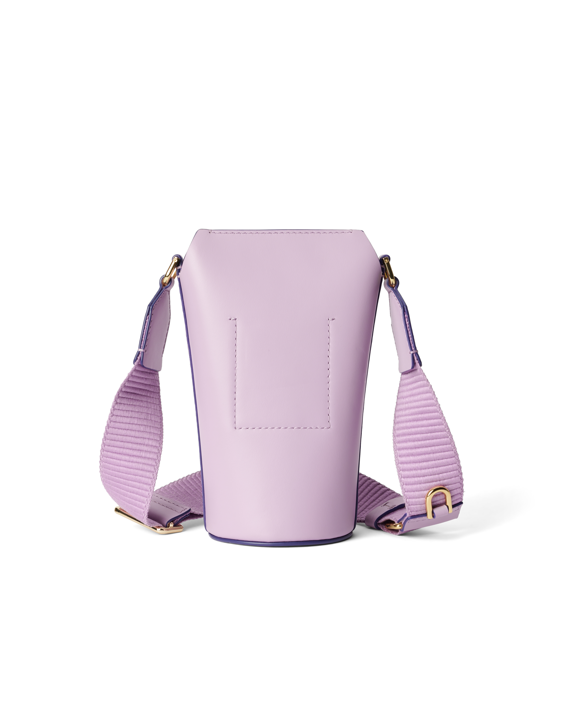 ECCO® Pot Smooth sac bandoulière cuir - Violet - Back