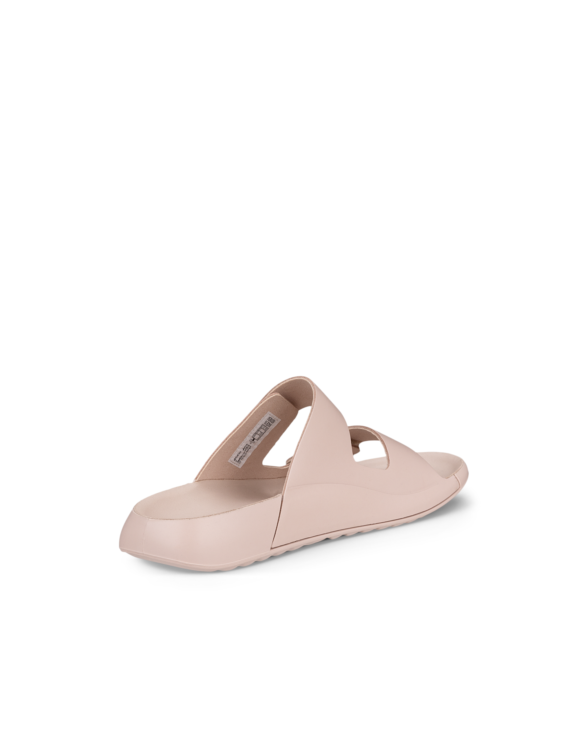 ECCO® Cozmo sandale en cuir deux brides pour femme - Rouge - Back