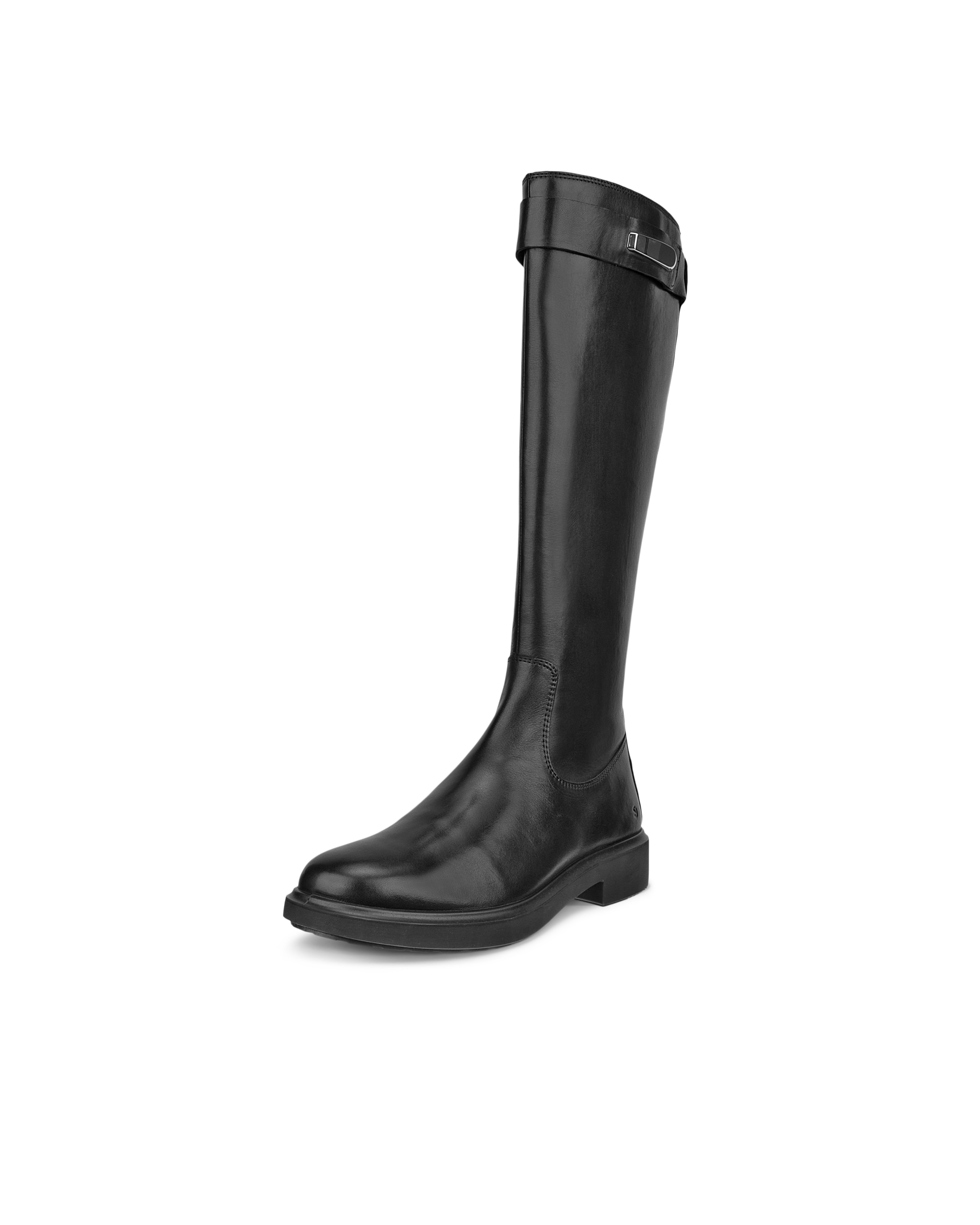 ECCO® Metropole Amsterdam bottes hautes en cuir pour femme - Noir - Main