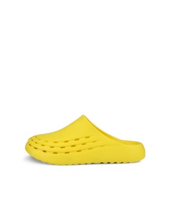 ECCO® Cozmo sandale pour femme - Jaune - Outside