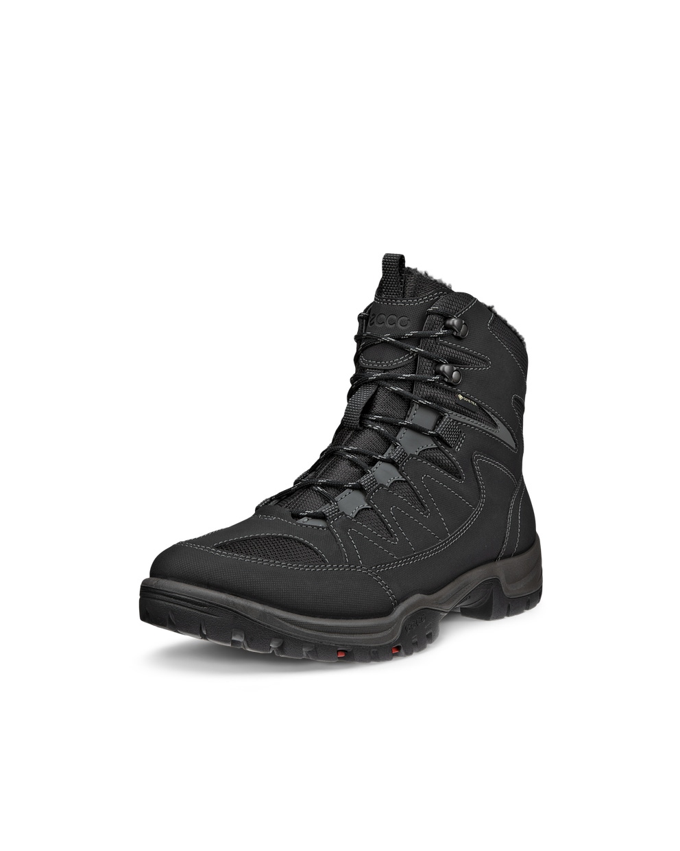 Men's ECCO® Xpedition III Gore-Tex Mid-Cut Outdoor Boot - Black - Main