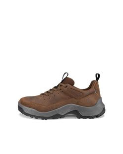 Men's ECCO® Offroad Suede Outdoor Shoe - Brown - Outside