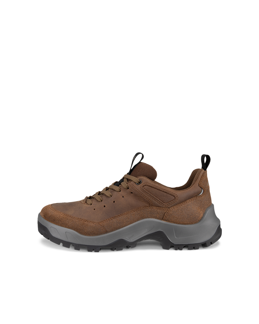 Men's ECCO® Offroad Suede Outdoor Shoe - Brown - Outside