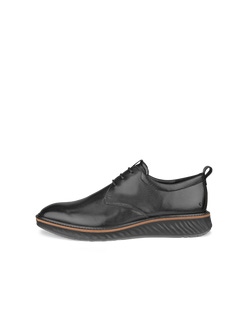 Men's ECCO® ST.1 Hybrid Leather Derby Shoe - Black - Outside