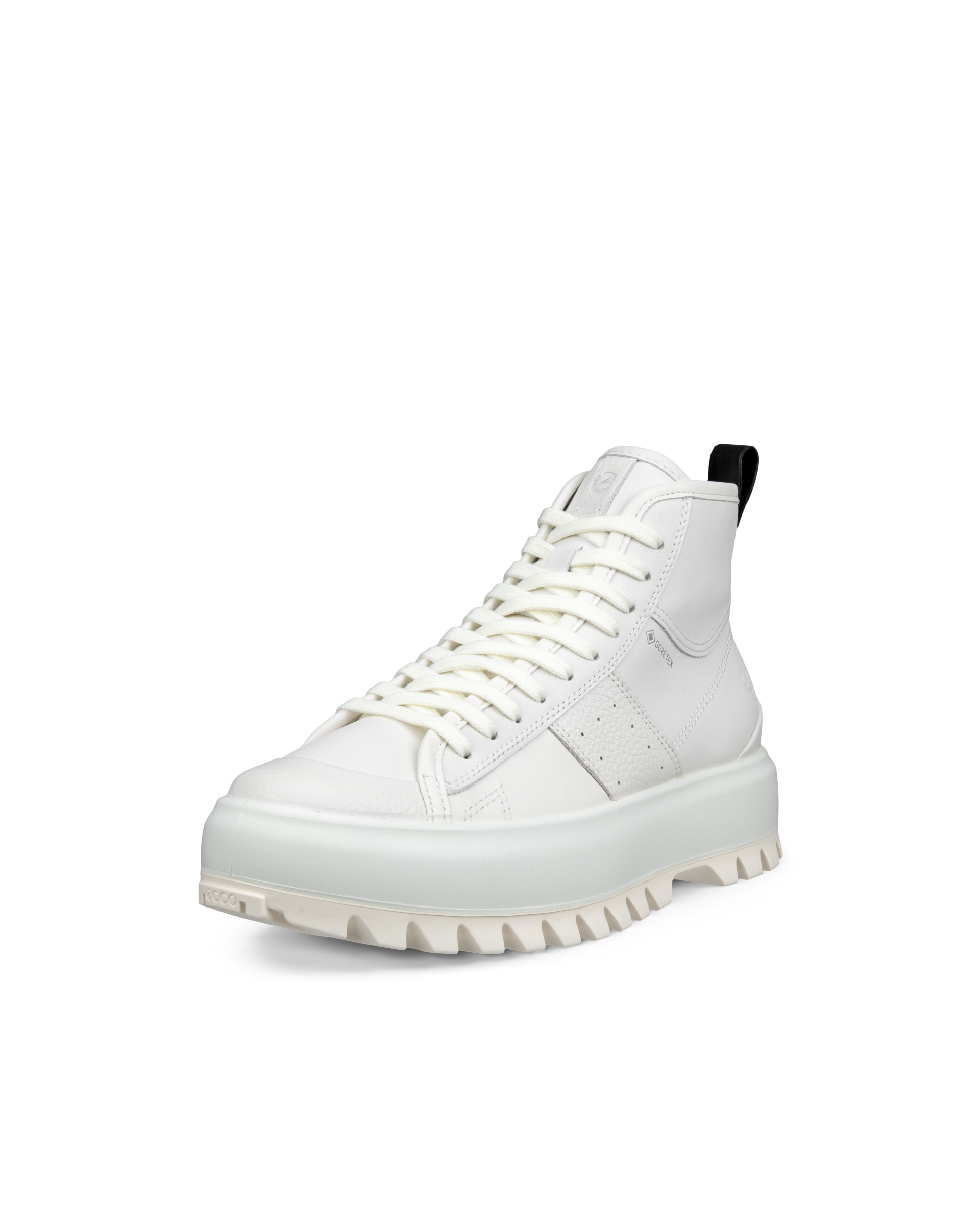 ECCO® Street Ace Rugged baskets montantes en nubuck Gore-Tex pour femme - Blanc - Main