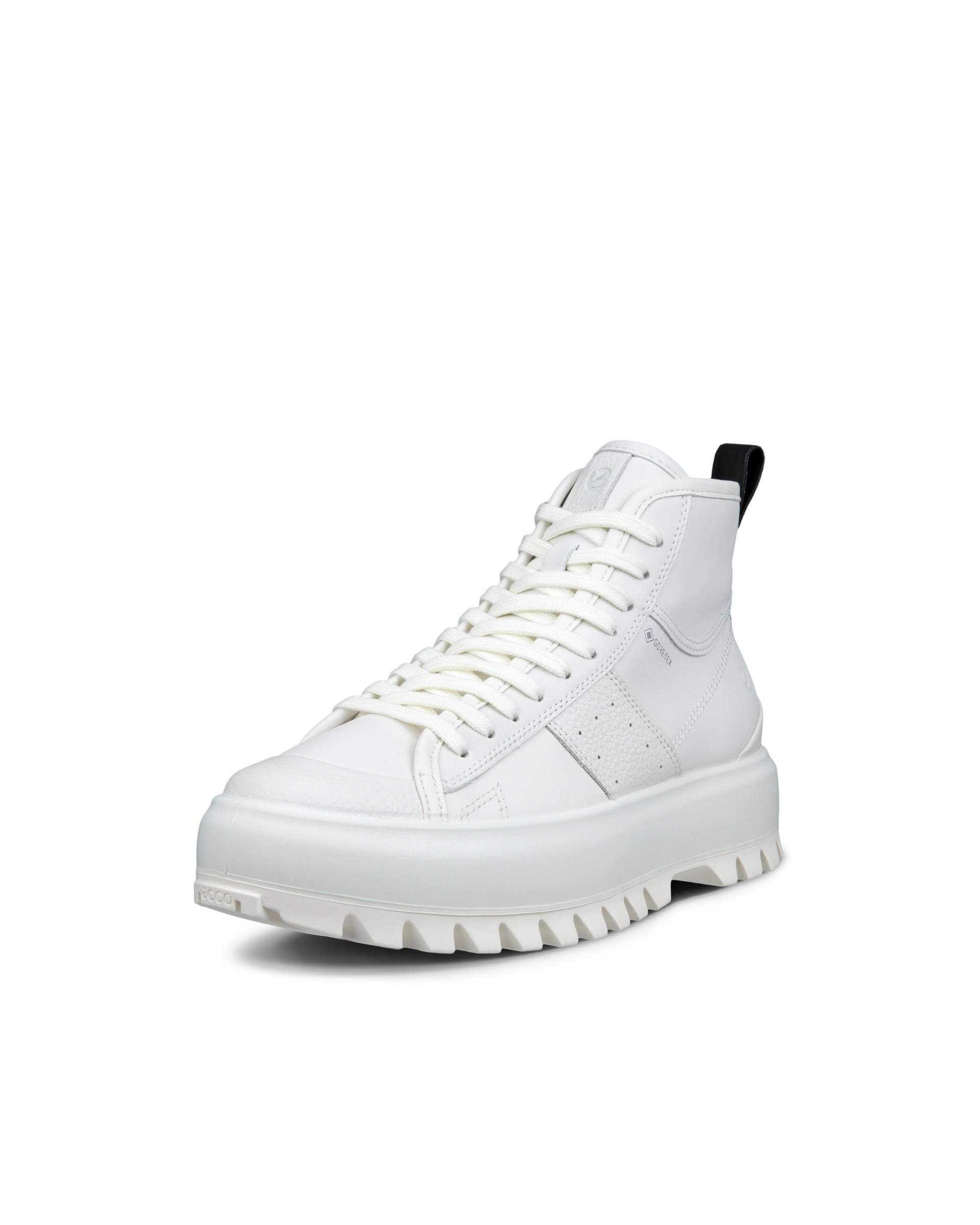 ECCO STREET ACE RUGGED WOMEN'S HIGH-TOP SNEAKER - White - Main