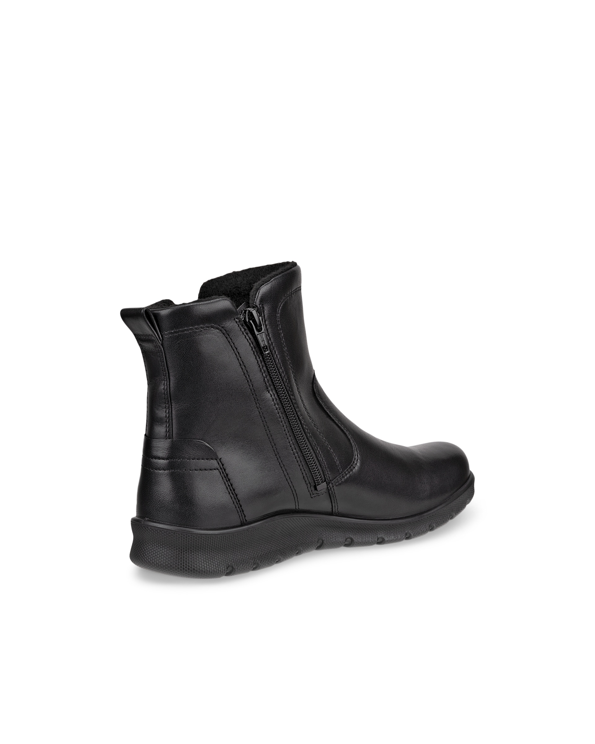 Women's ECCO® Babett Leather Gore-Tex Outdoor Boot - Black - Back