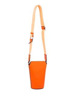 ECCO® Pot Pebbled Pop Leather Crossbody Bag - Orange - Main