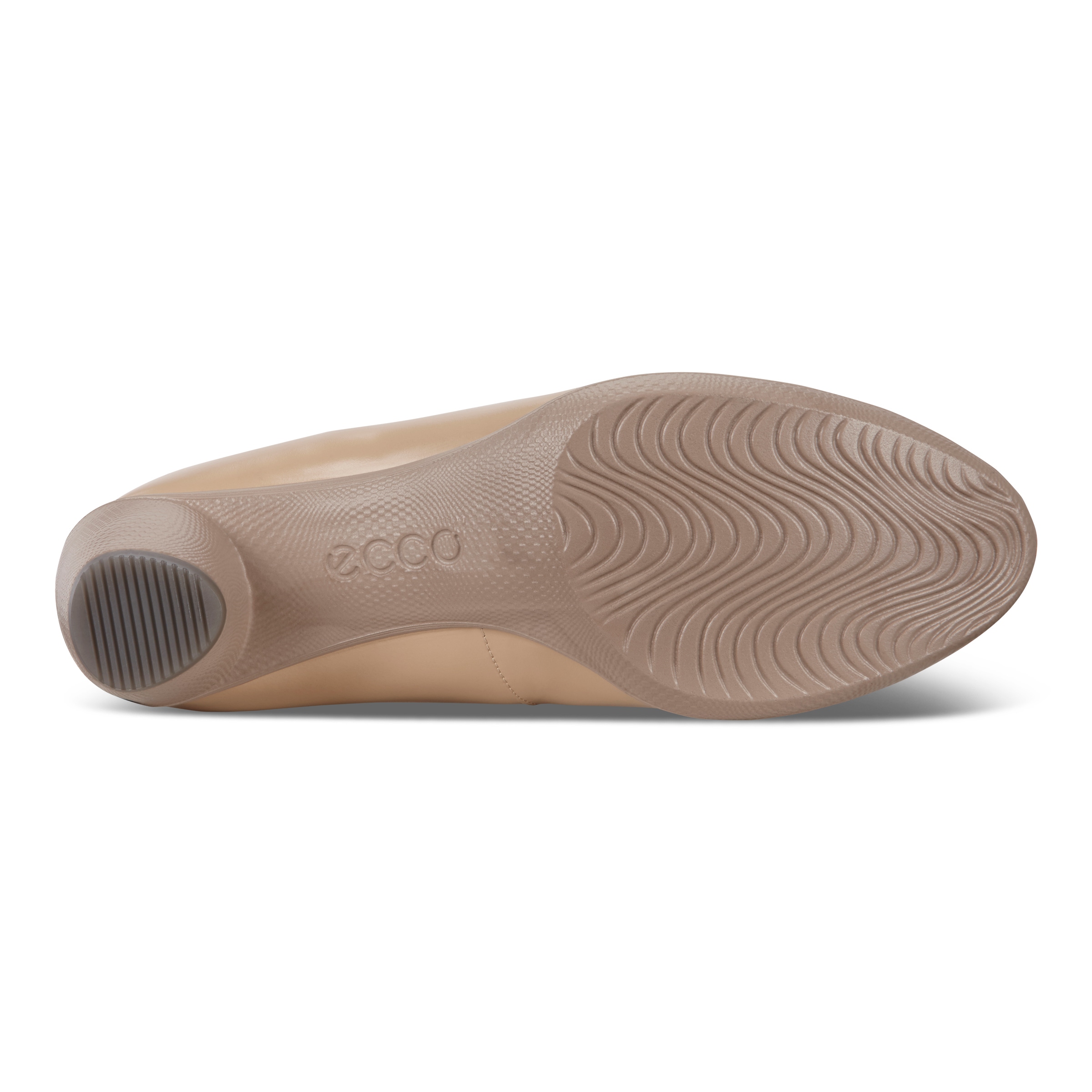ECCO Sculptured 45 Women's Plain Pumps - Beige - Sole