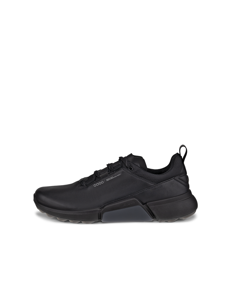 ECCO Men's Biom® H4 Lace Golf Shoes - Black - Outside