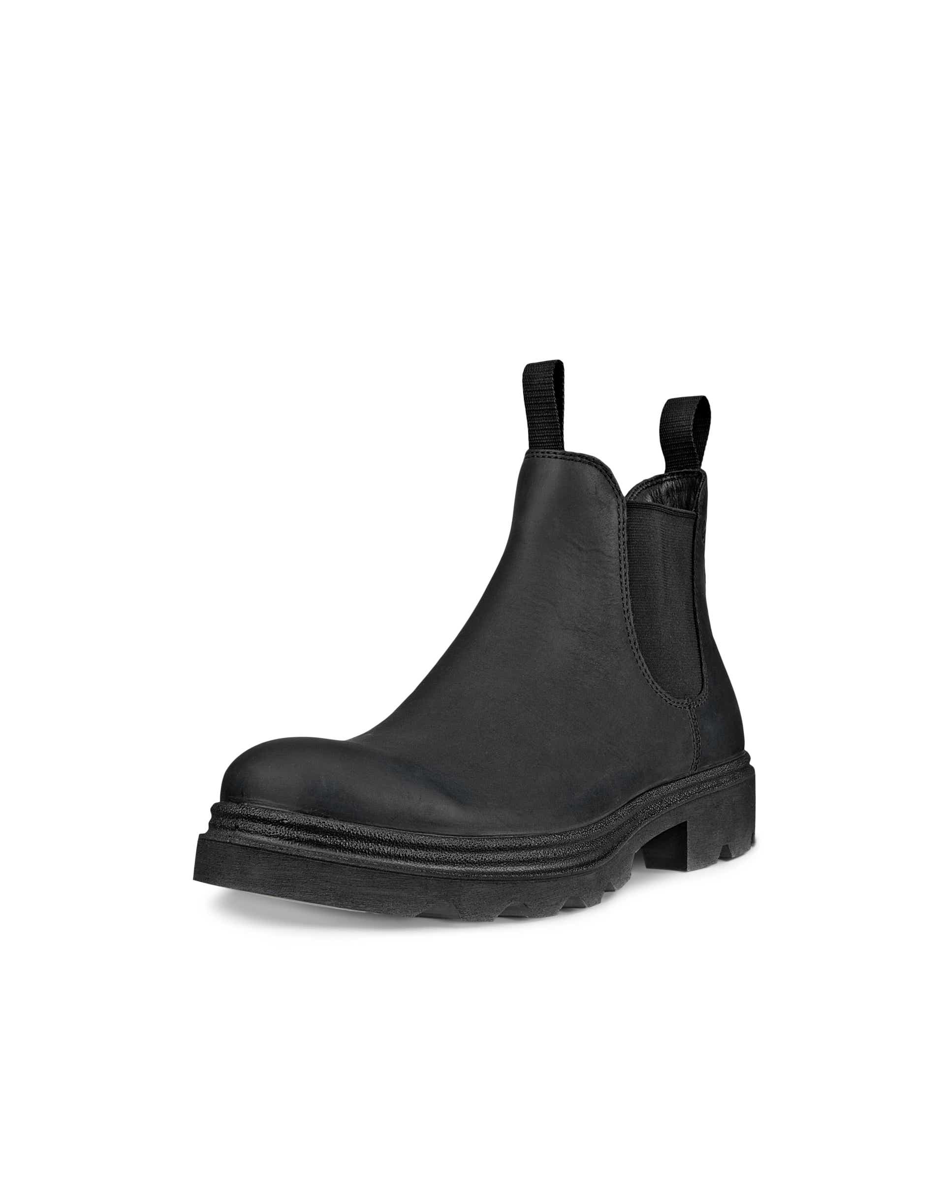 ECCO Grainer Mens Chelsea Boots - Black - Main