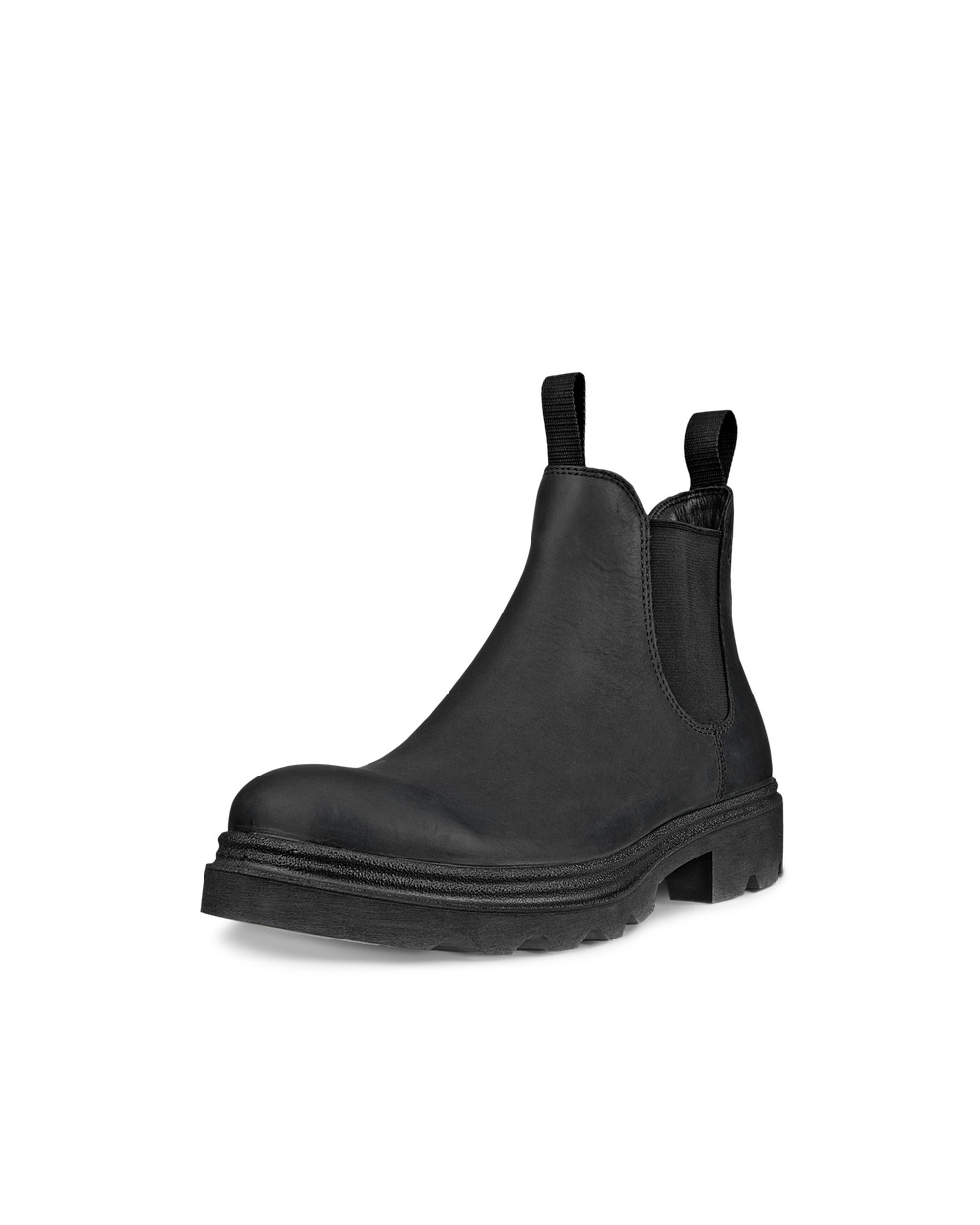 Botas Chelsea de nobuk ECCO® Grainer para hombre - Negro - Main