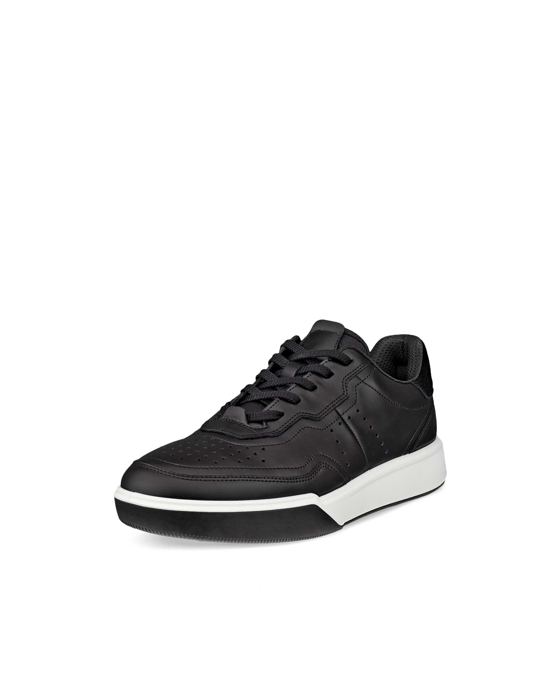 ECCO STREET COURT W LEA - Negro - Main