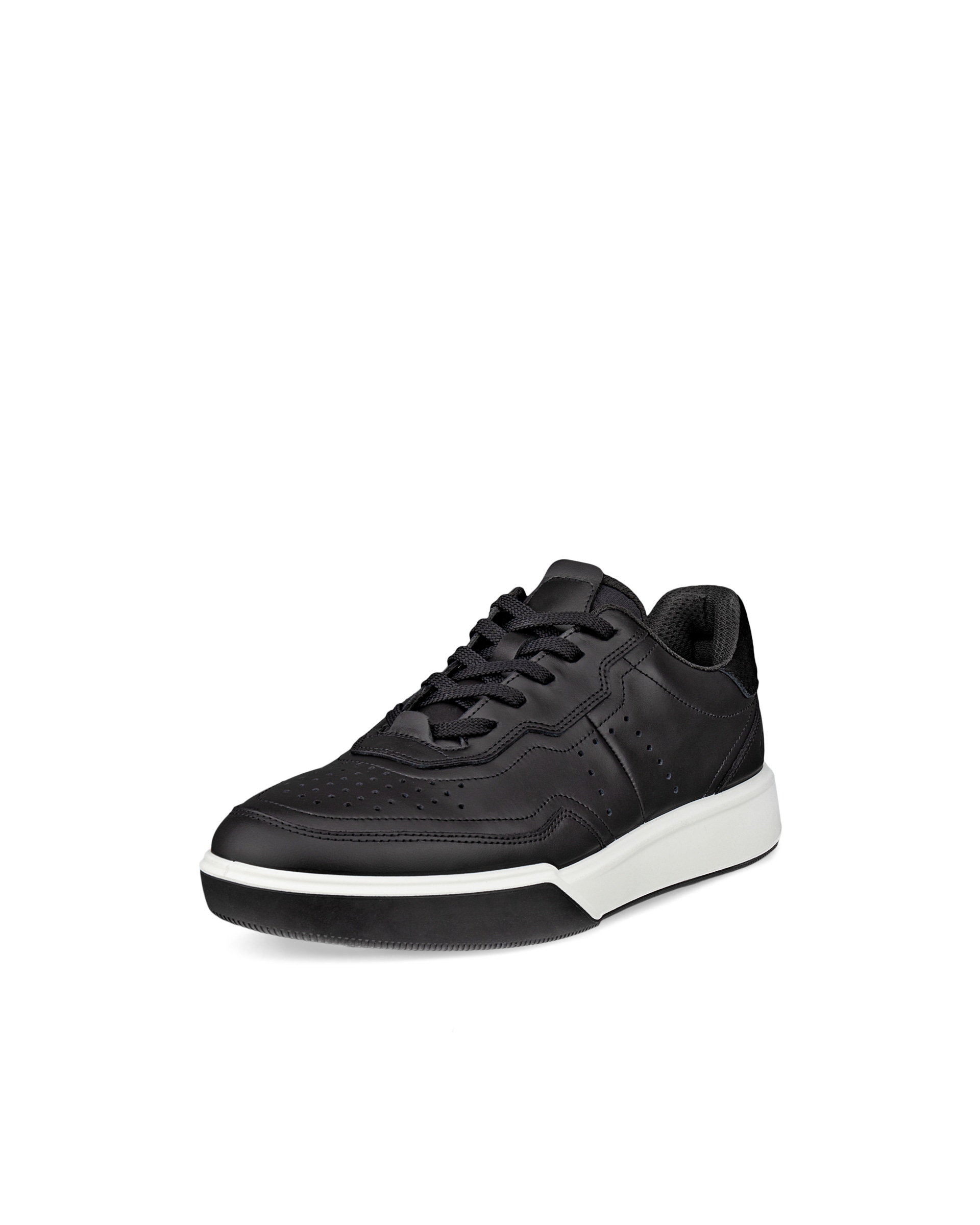 ECCO STREET COURT W LEA - Negro - Main