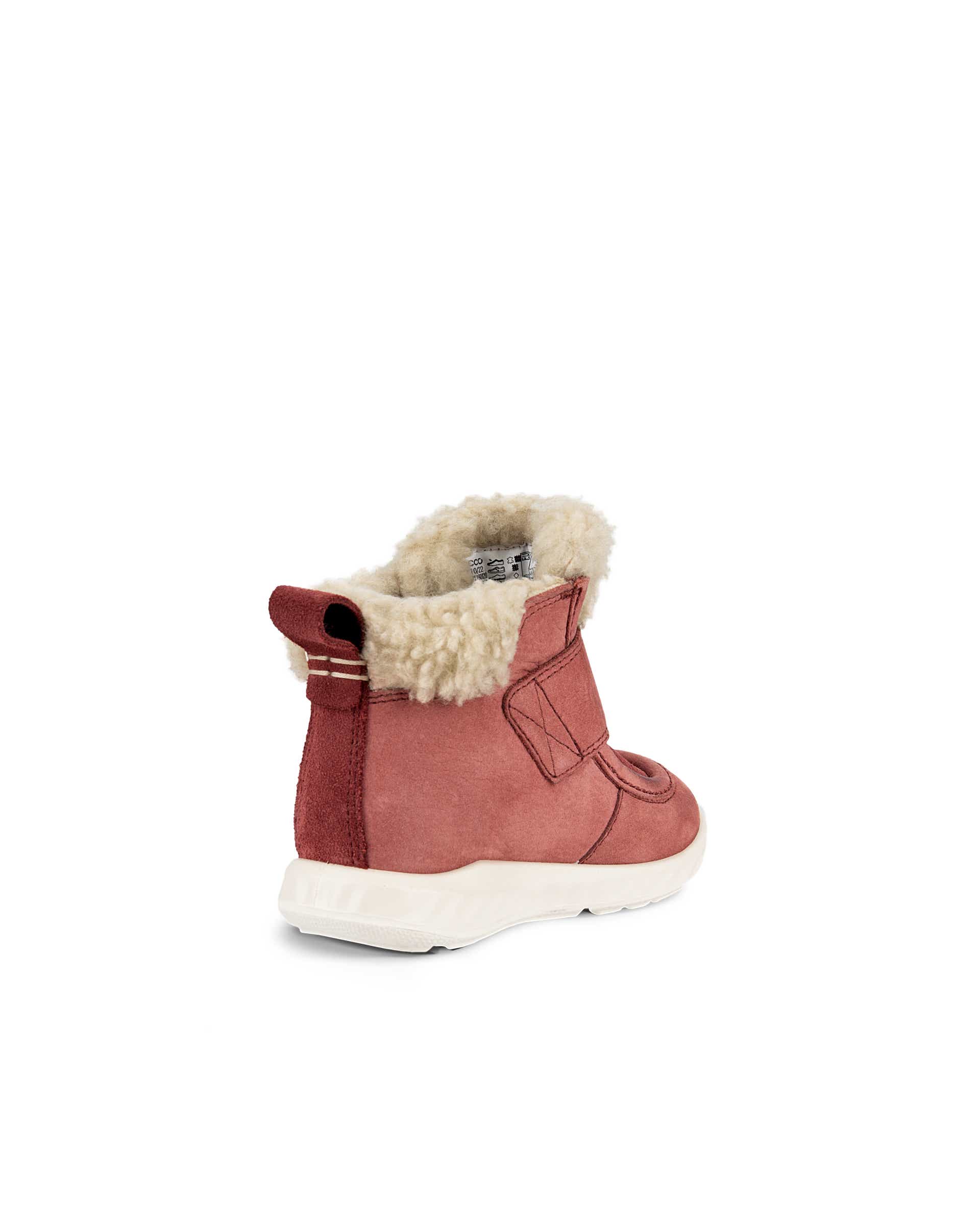 ECCO® SP.1 Lite Infant dječje vodootporne cipele od nubuka - Crvena - Back