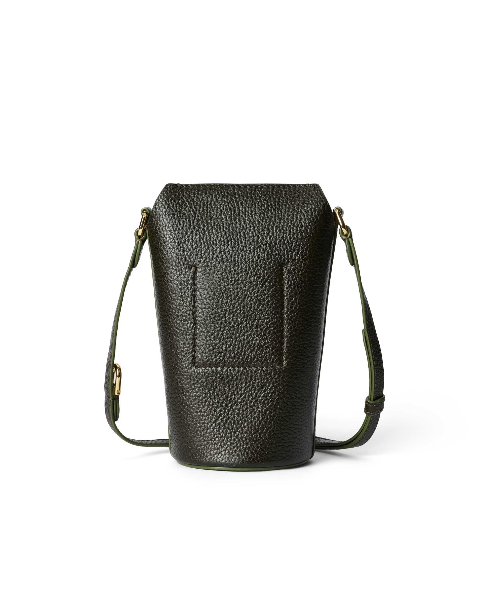 RANDEBOO Minimal boston bag ダークブラウン