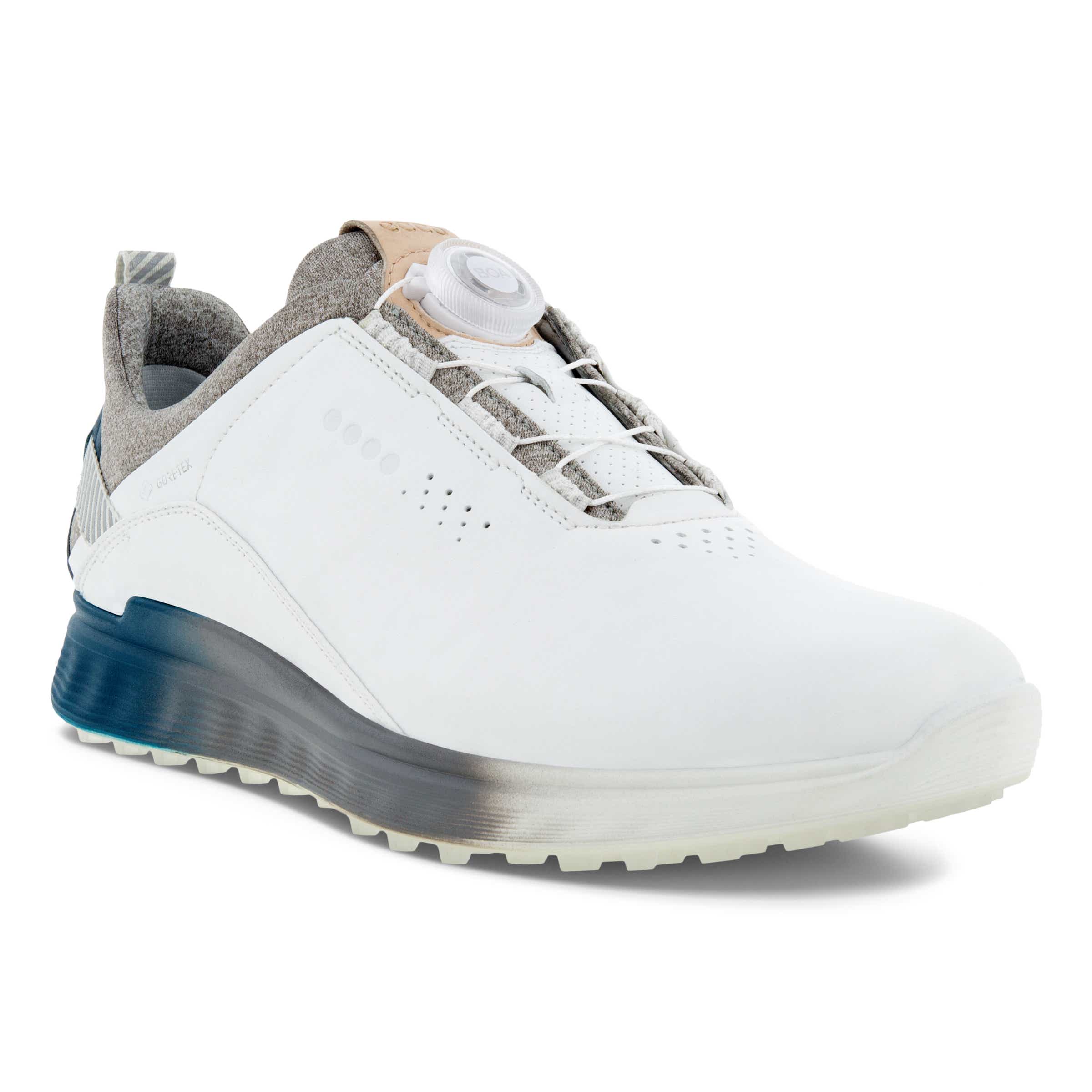 ECCO Golf S-three Men's Golf Shoe - White - Main