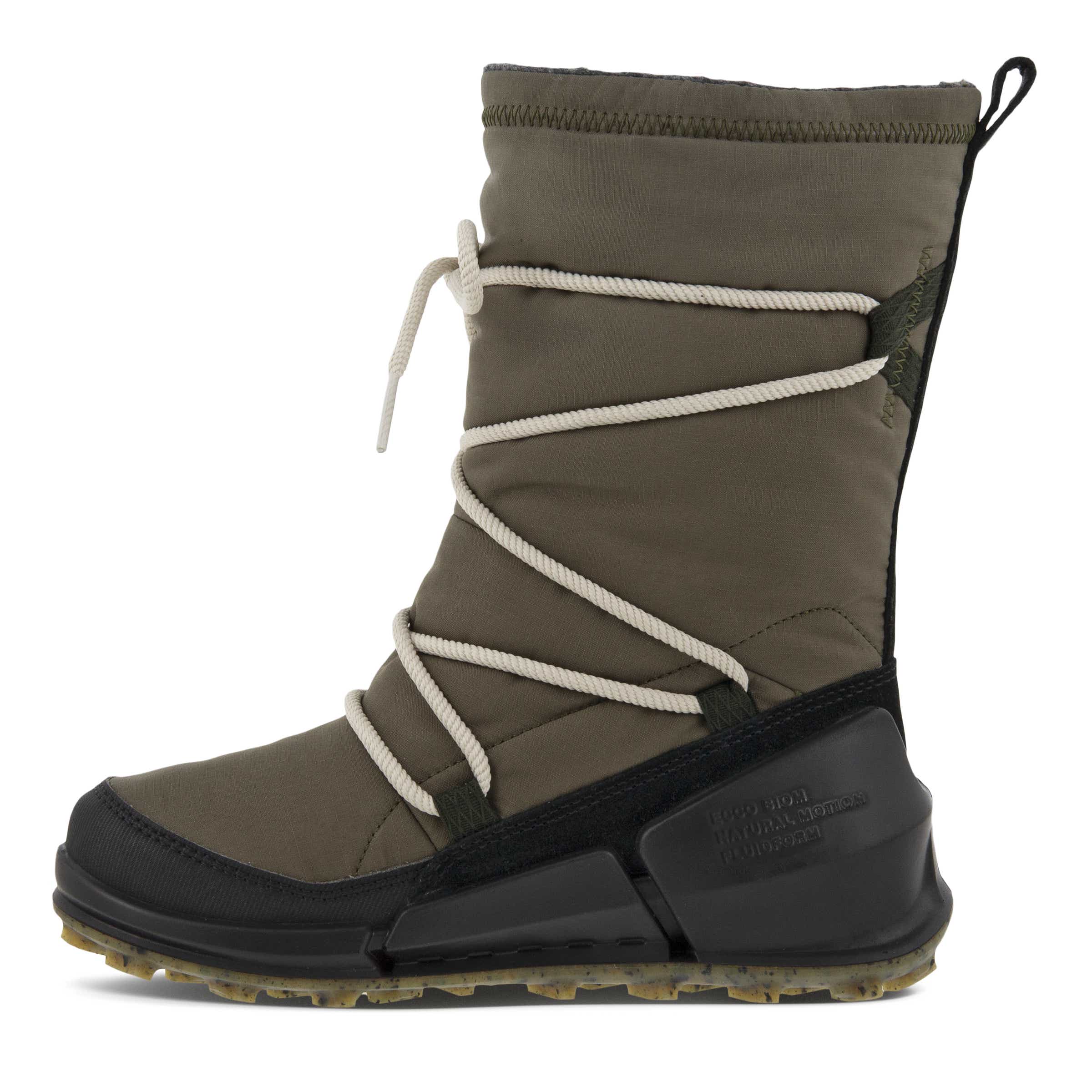 Botines de invierno de tela Gore-Tex ECCO® Biom K2 para niño/a - Verde - Inside