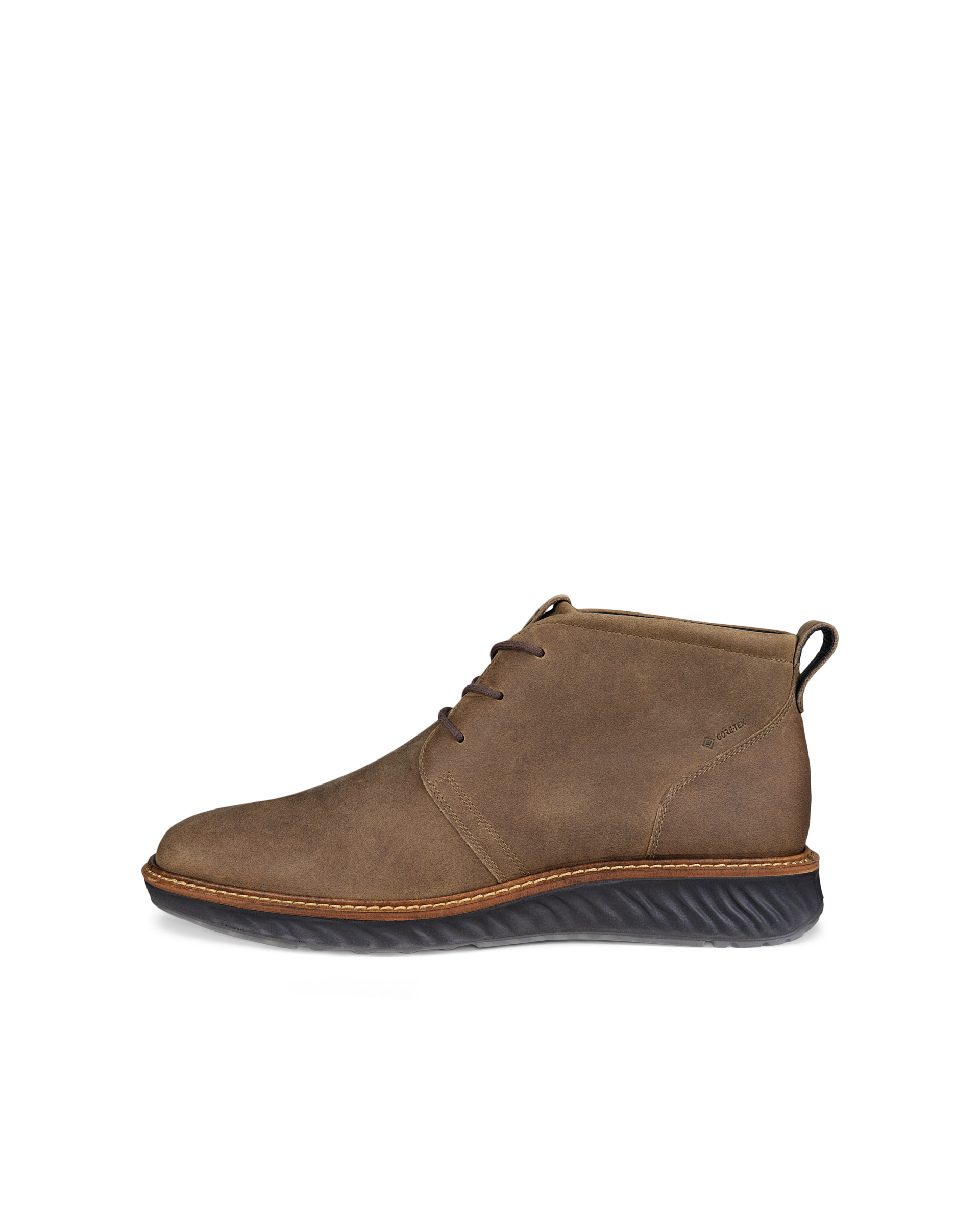 ECCO Men's ST. 1 Hybrid Waterproof Chukka Boot | Brown