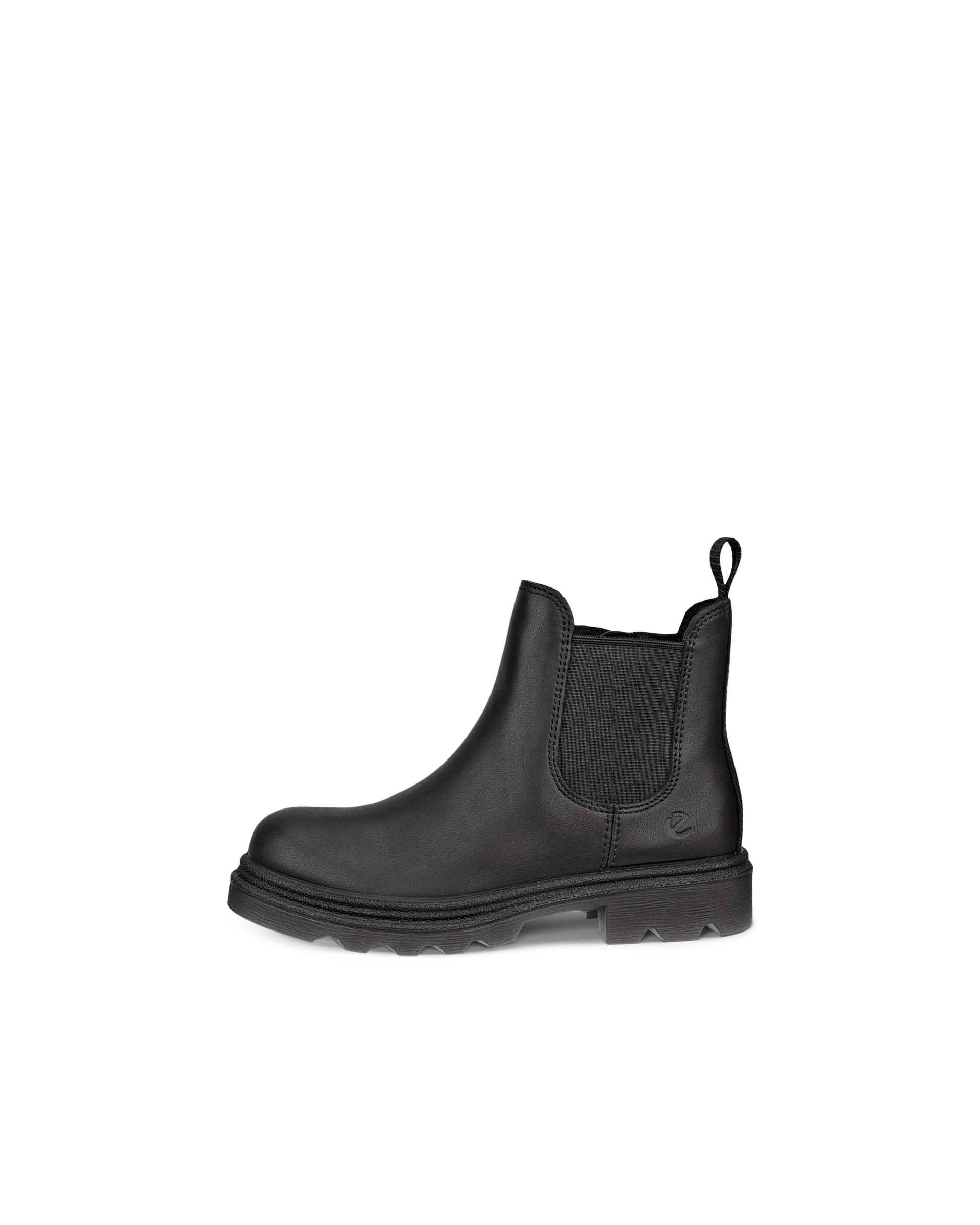 Botas Chelsea impermeable de piel ECCO® Grainer para niño/a - Negro - Outside