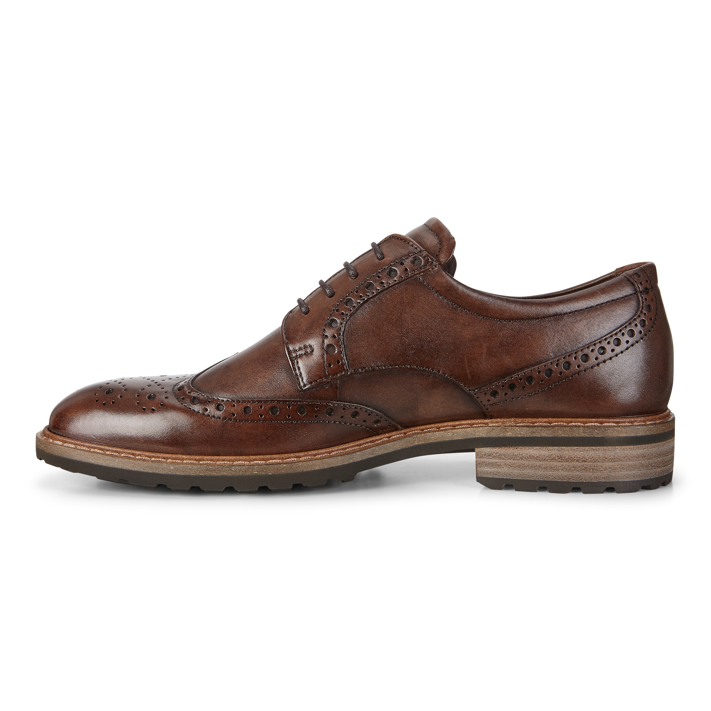 ECCO Vitrus I Derby Brogue - Brown - Inside