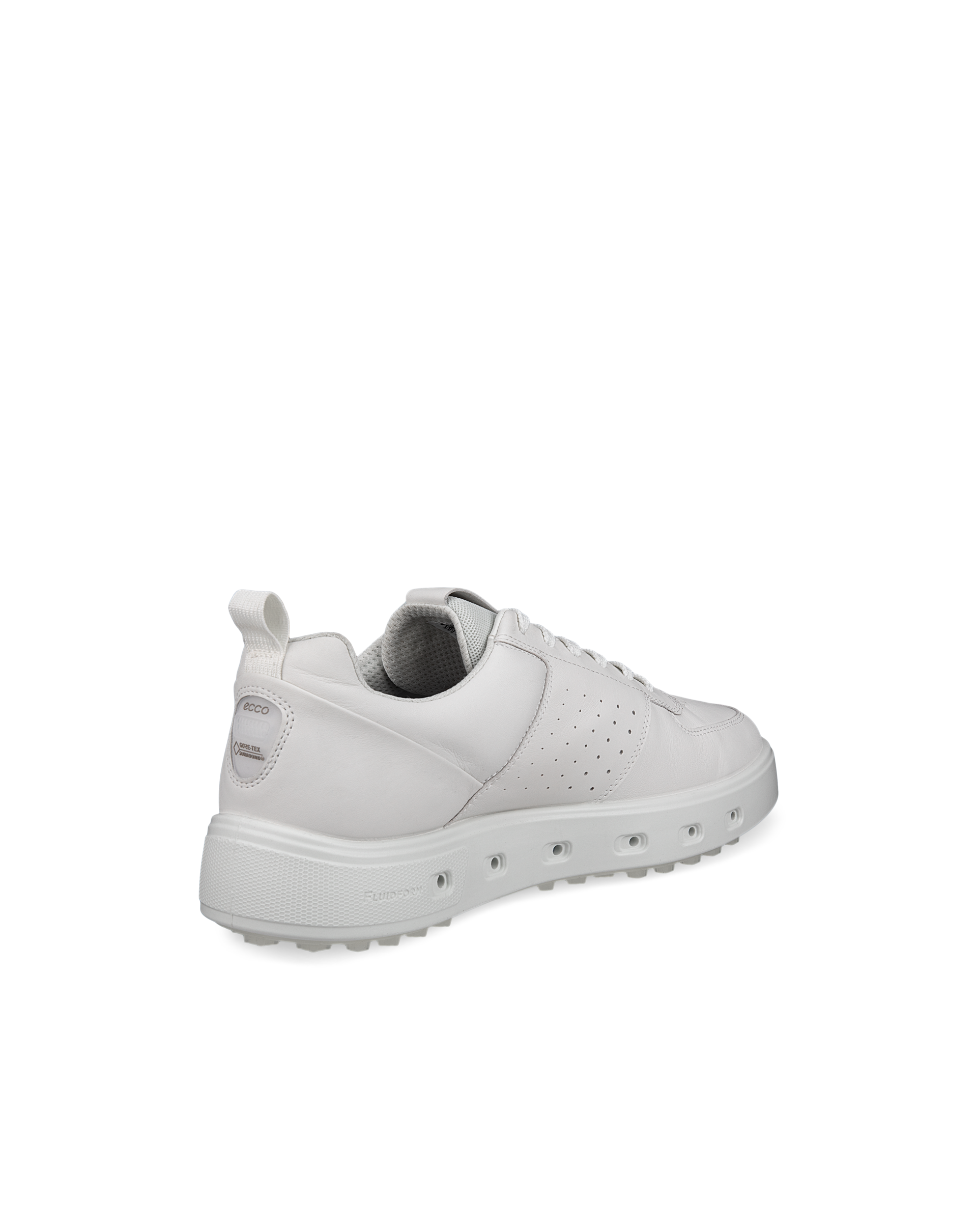 ECCO STREET 720 GTX MEN'S GOLF SHOE - White - Back